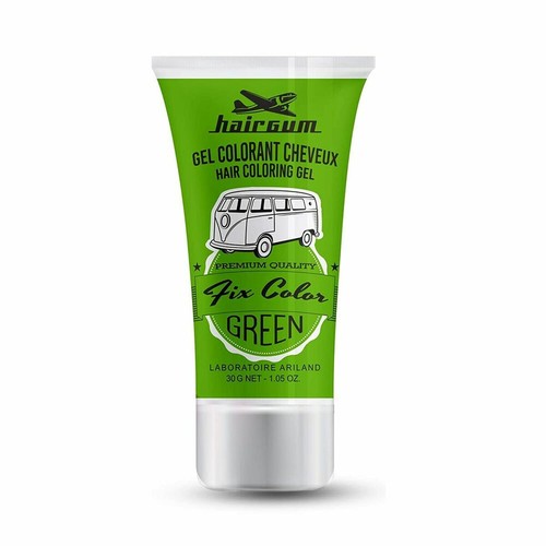 HAIRGUM FIX COLOR gel colorant #vert