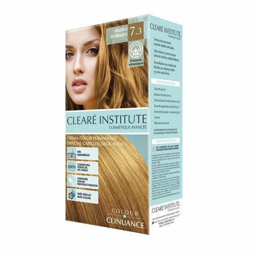 CLEARÉ INSTITUTE COLOR CLINUANCE cheveux délicats #7.3-blond doré 1 u