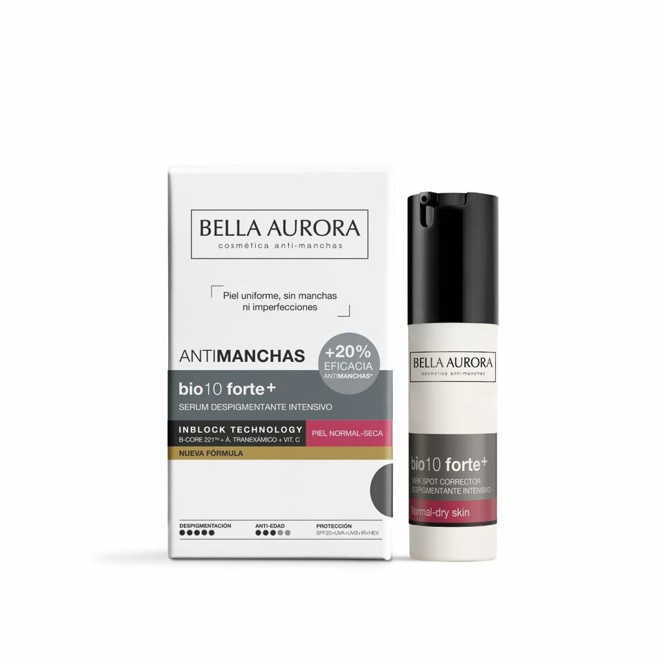BELLA AURORA BIO10 FORTE+ siero depigmentante pelle normale o secca 30 ml