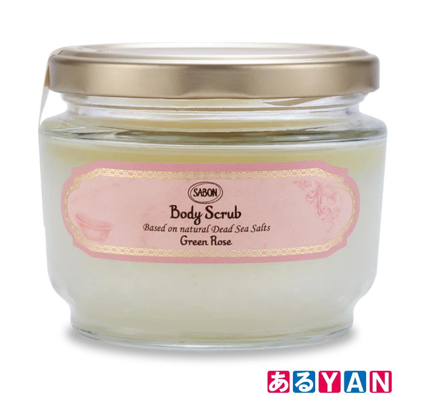 SABON BODY SCRUB green rose 320 gr