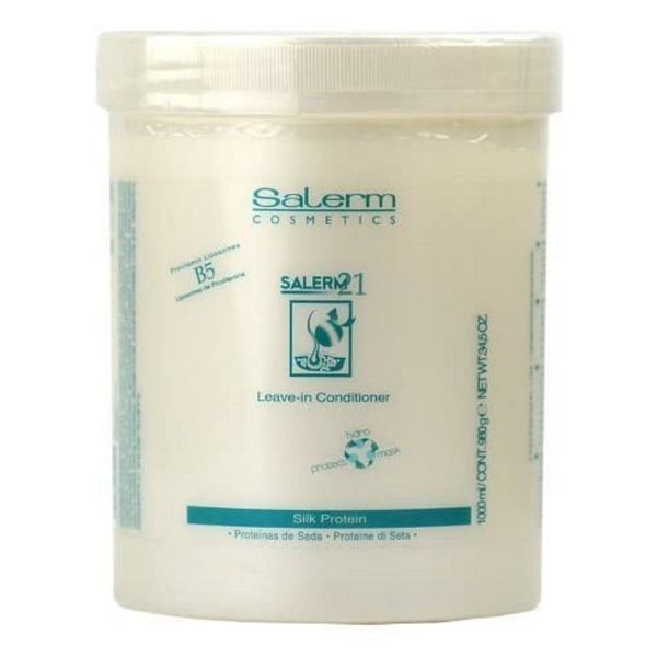 Après-shampoing sans rinçage SALERM 21 protéines de soie 1000 ml
