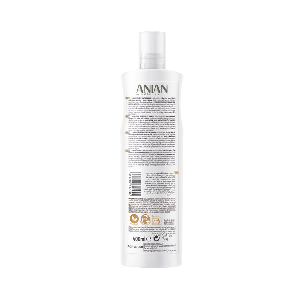 ANIAN REPAIR & REVITALIZE shampoo cheratina vegetale 400 ml