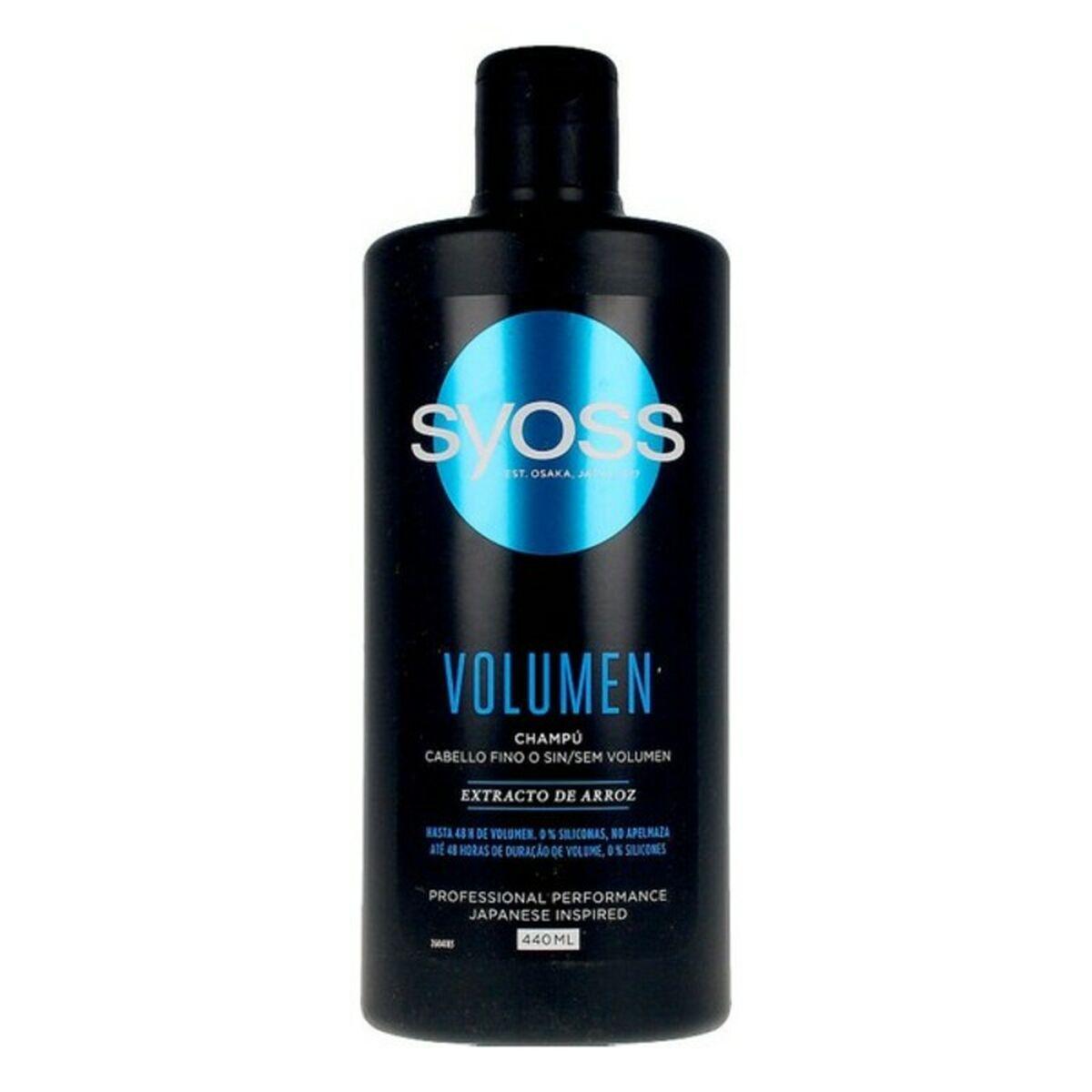 SYOSS VOLUME shampooing pour cheveux fins - sans corps 440 ml