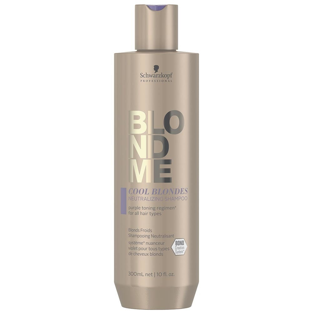 SCHWARZKOPF BLONDME Shampooing neutralisant blond froid 1000 ml