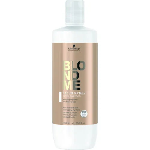 SCHWARZKOPF BLONDME tutti i biondi shampoo detox 1000 ml
