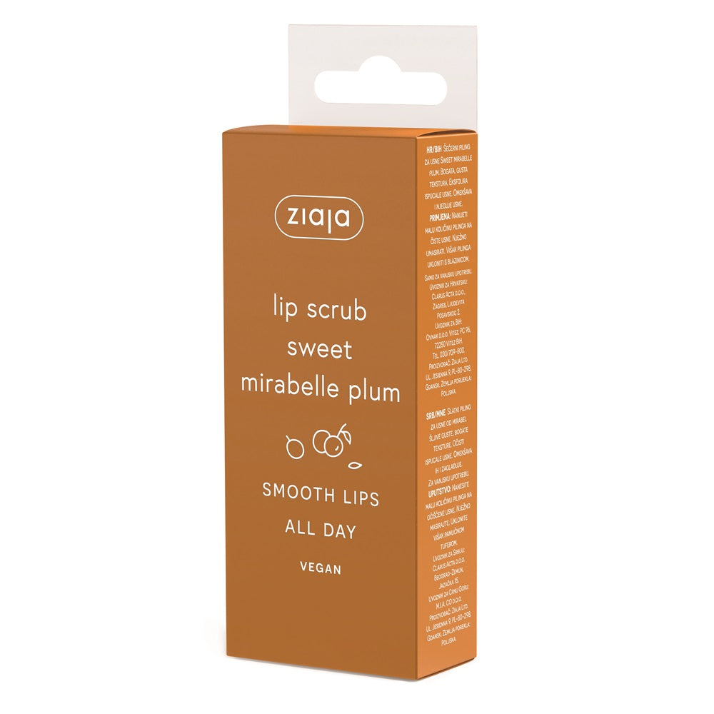 ZIAJA Sugar Sweet Mirabelle Plum SCRUB LABBRA 12 ml