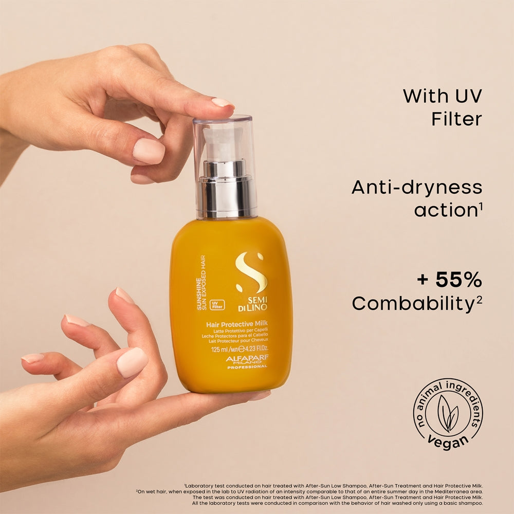 ALFAPARF MILANO SEMI DI LINO SUNSHINE hair protective milk 125 ml