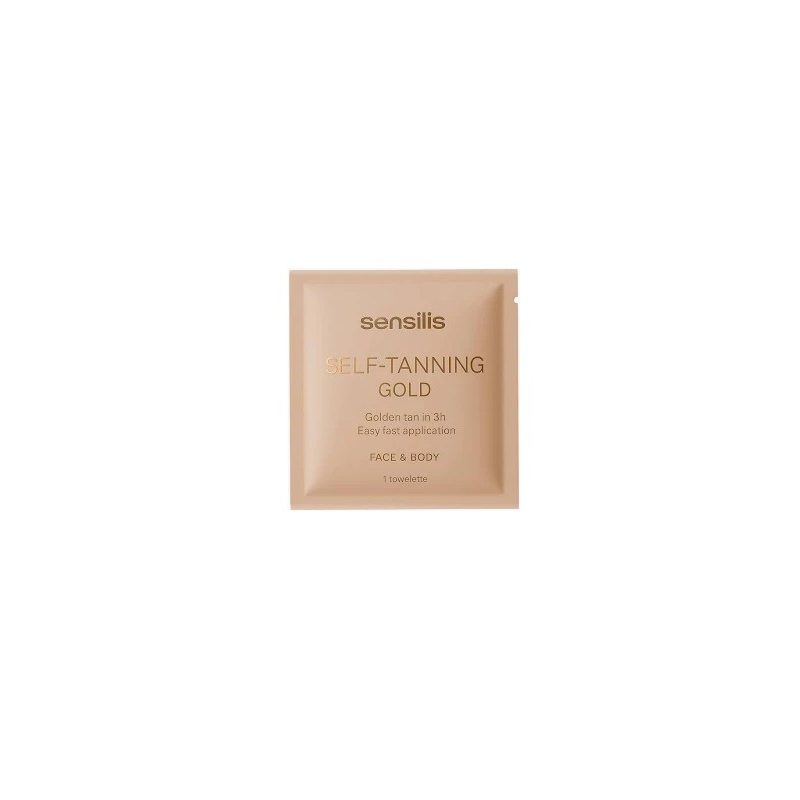 SENSILIS SALVIETTE AUTOABBRONZANTI #Gold 6 u