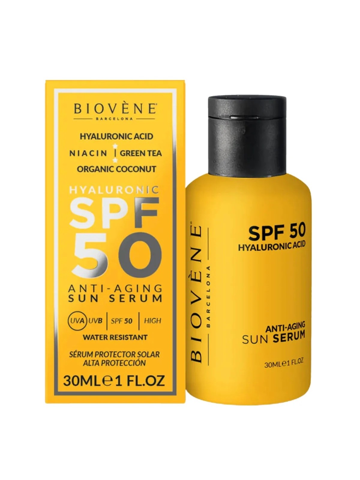 BIOVÈNE HYALURONIC ANTI-AGING sun serum SPF50 30 ml