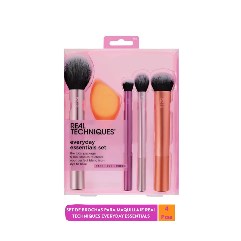 REAL TECHNIQUES MAKEUP MUST HAVES set 5 pièces