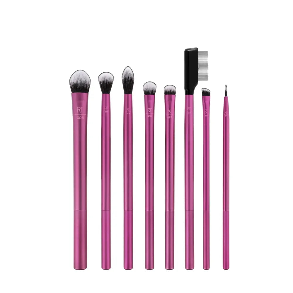 REAL TECHNIQUES EVERYDAY EYE ESSENTIALS kit 8 pcs