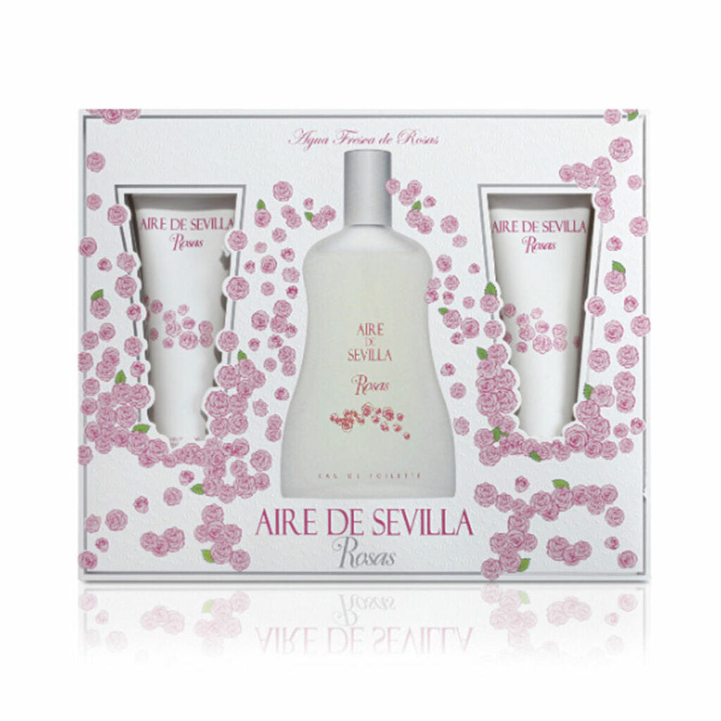 AIRE SEVILLA SEVILLE AIR ROSES CASE 3 pcs