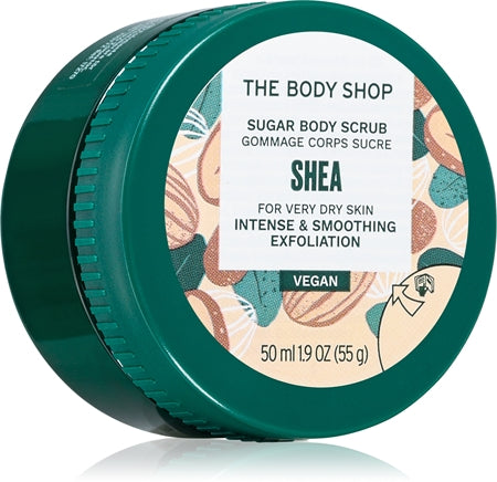 THE BODY SHOP BURRO DI KARITÉ scrub corpo allo zucchero 50 ml