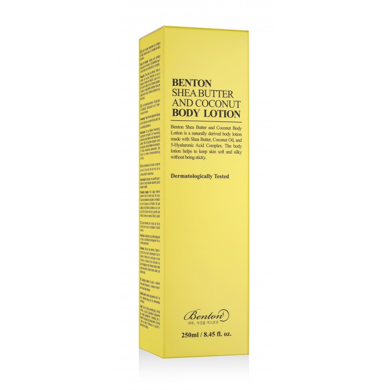 BENTON BURRO DI KARITÉ E COCCO lozione corpo 250 ml