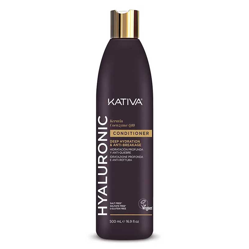 KATIVA HYALURONIC après-shampoing kératine & coenzyme Q10 500 ml