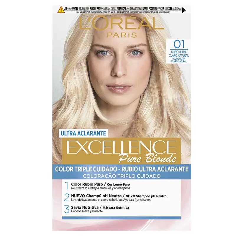 L'ORÉAL PARIS EXCELLENCE Crème colorante #01 blond très clair naturel 192 ml