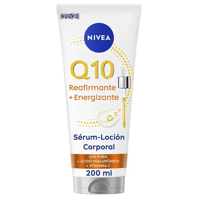 NIVEA Q10+ RASSODANTE + ENERGIZZANTE siero-lozione corpo 200 ml