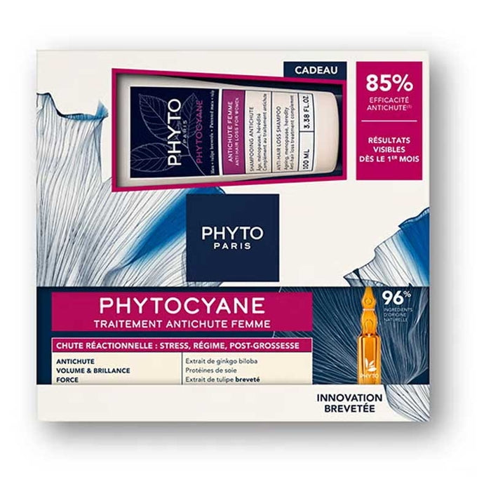 PHYTOCYANE CADUTA REAZIONALE DONNA + SHAMPOO SET 2 pz