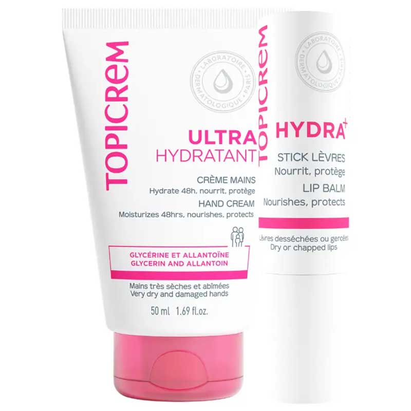 TOPICREM UH HAND CREAM + LIP BALM 2 u