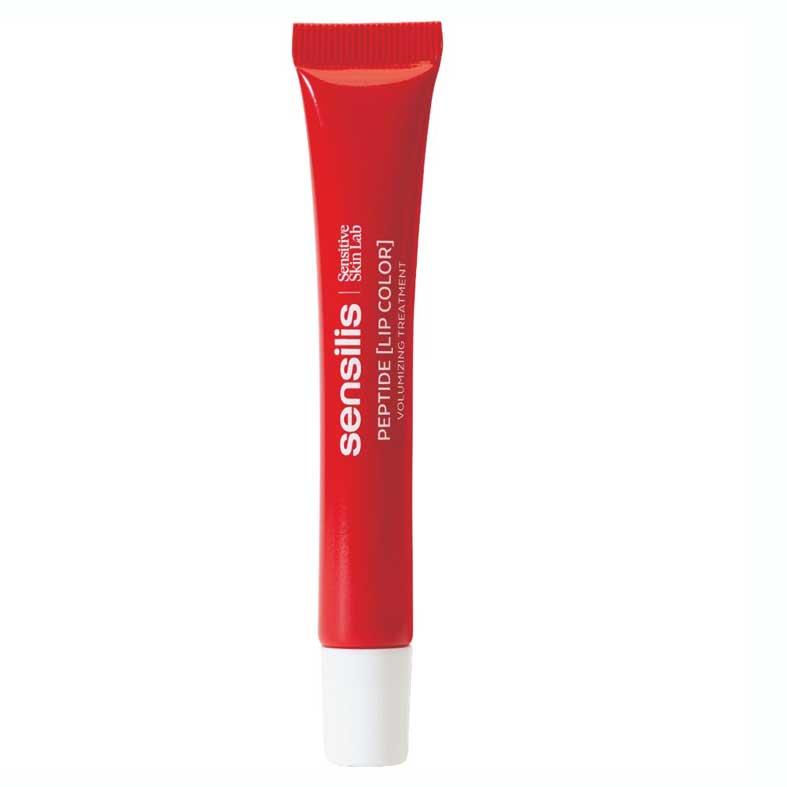 SENSILIS PEPTIDE [LIP COLOR] traitement volumateur de lèvres #01-Red Chili 10 ml