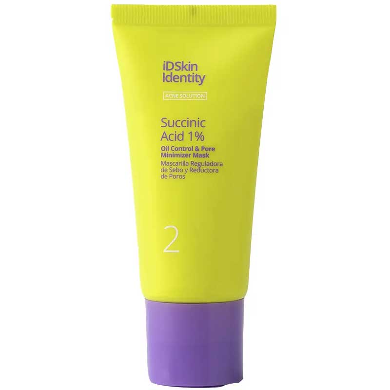 SKIN GENERICS ID SKIN identity maschera regolatrice all'acido succinico 1% 50 ml