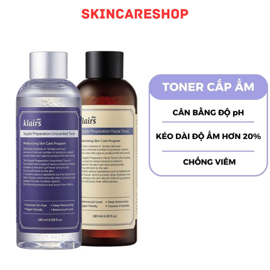 KLAIRS SUPPLE PREPARATION tonico senza profumo 180 ml