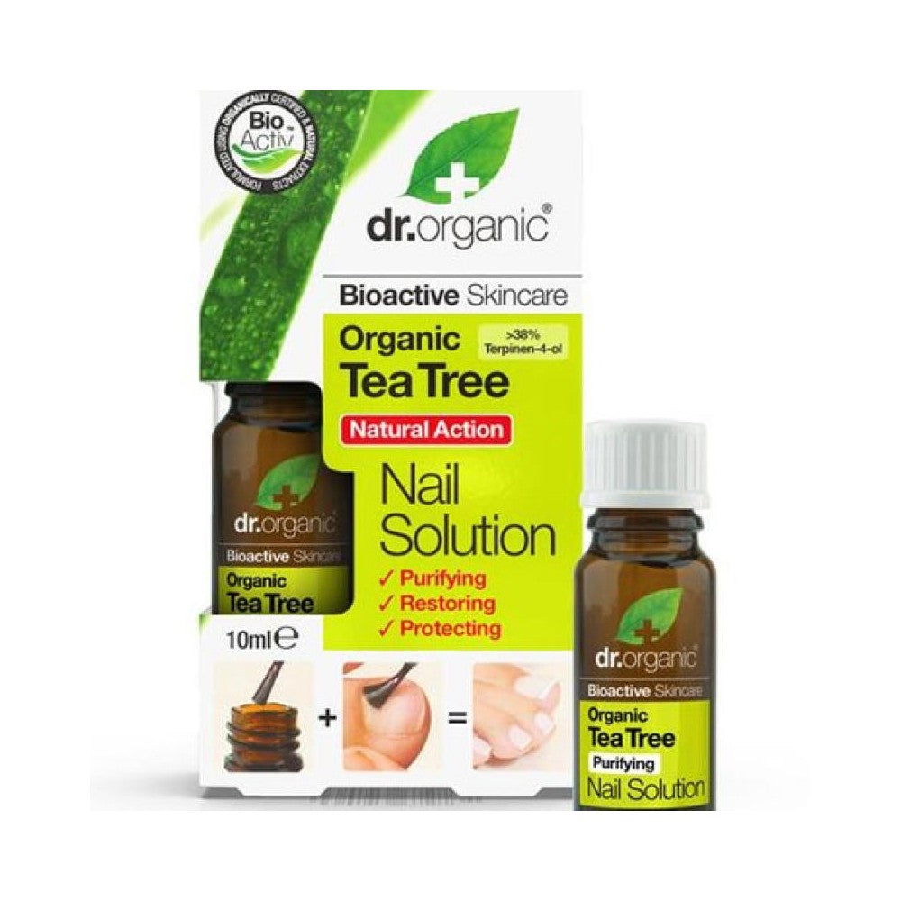 DR. ORGANIC BIOACTIVE ORGANIC tea tree soluzione unghie 10 ml
