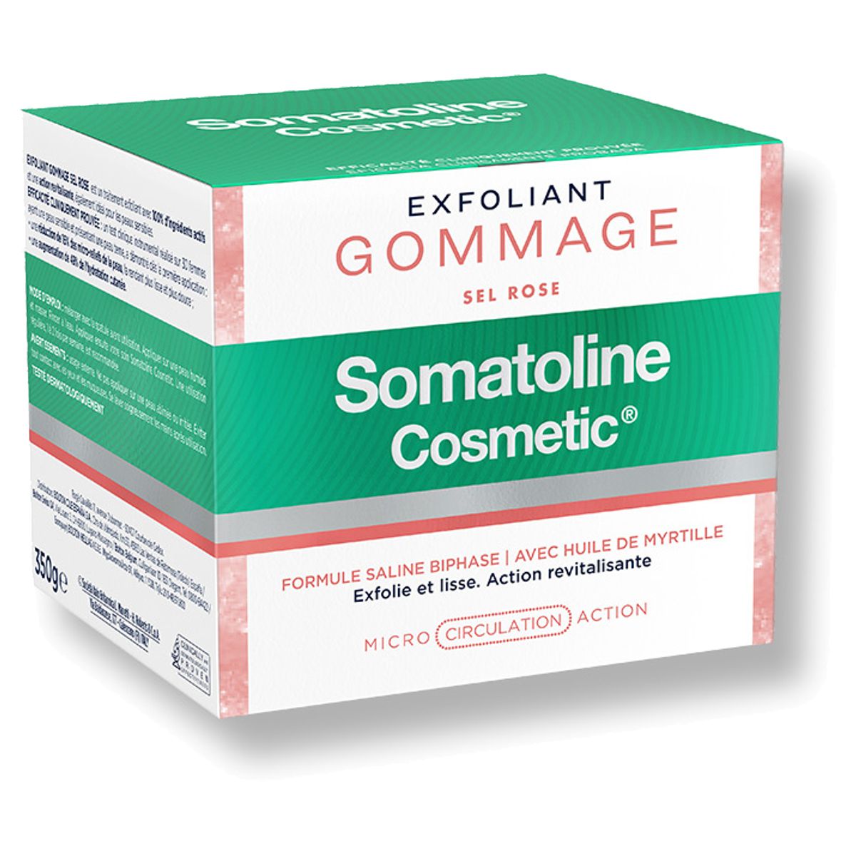 SOMATOLINE COSMETIC SCRUB esfoliante riducente complemento sale rosa 350 gr