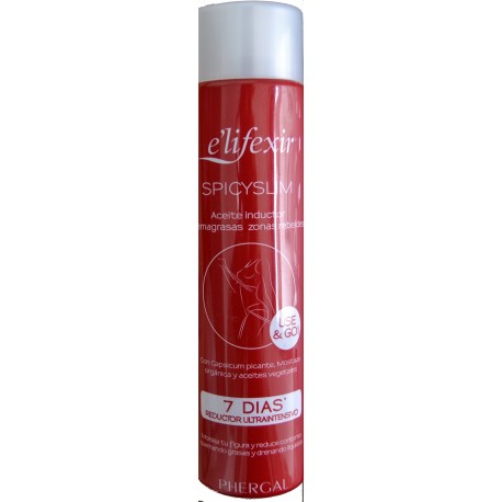 E'LIFEXIR SPICYSLIM Olio bruciagrassi zone ribelli 100 ml