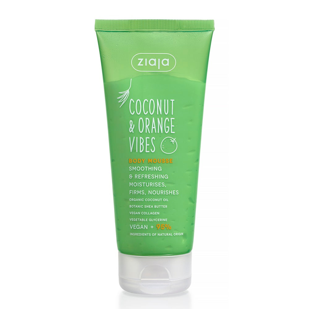 ZIAJA COCONUT & ORANGE VIBES mousse corpo emolliente e rinfrescante 200 ml