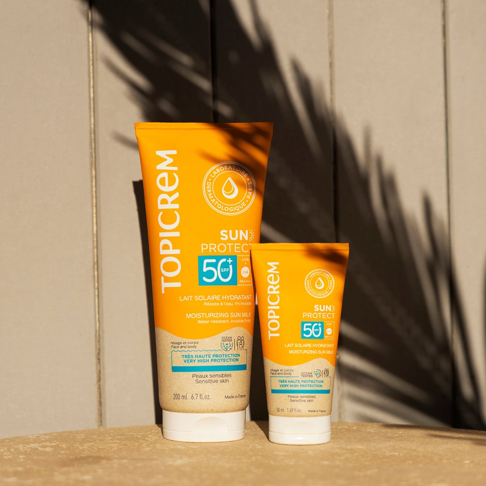 TOPICREM SUN PROTECT moisturizing sun milk SPF50+ 200 ml