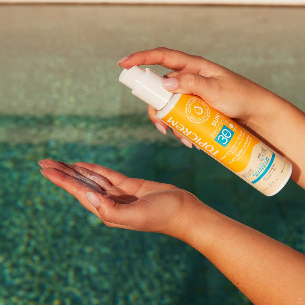 TOPICREM SUN PROTECT spray solaire SPF30 150 ml