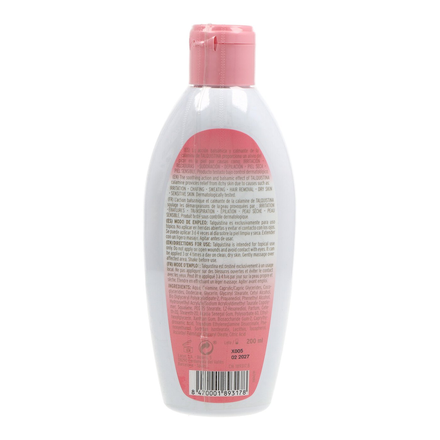 TALQUISTINA lotion 200 ml