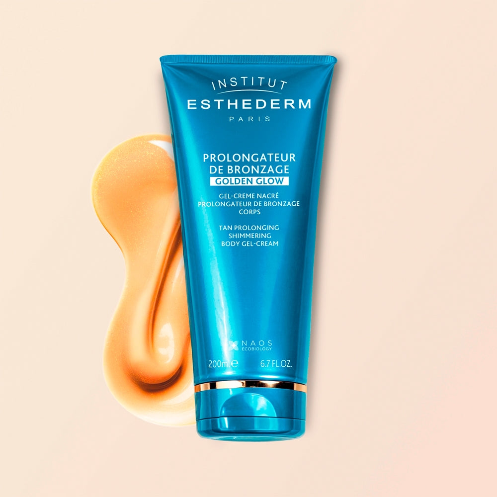 INSTITUT ESTHEDERM PROLONGATORE ABBRONZATURA gel crema finish dorato 200 ml