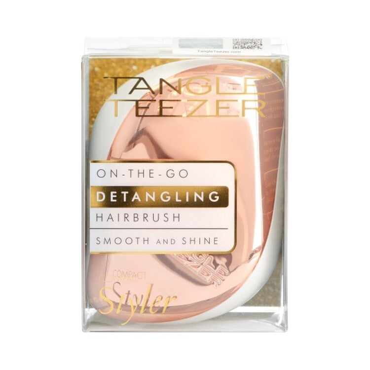 TANGLE TEEZER COMPACT STYLER #Rose Gold Cream 1 pz