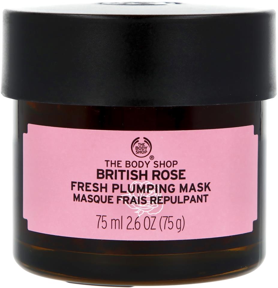 THE BODY SHOP ROSA BRITANNICA maschera rimpolpante rinfrescante 75 ml