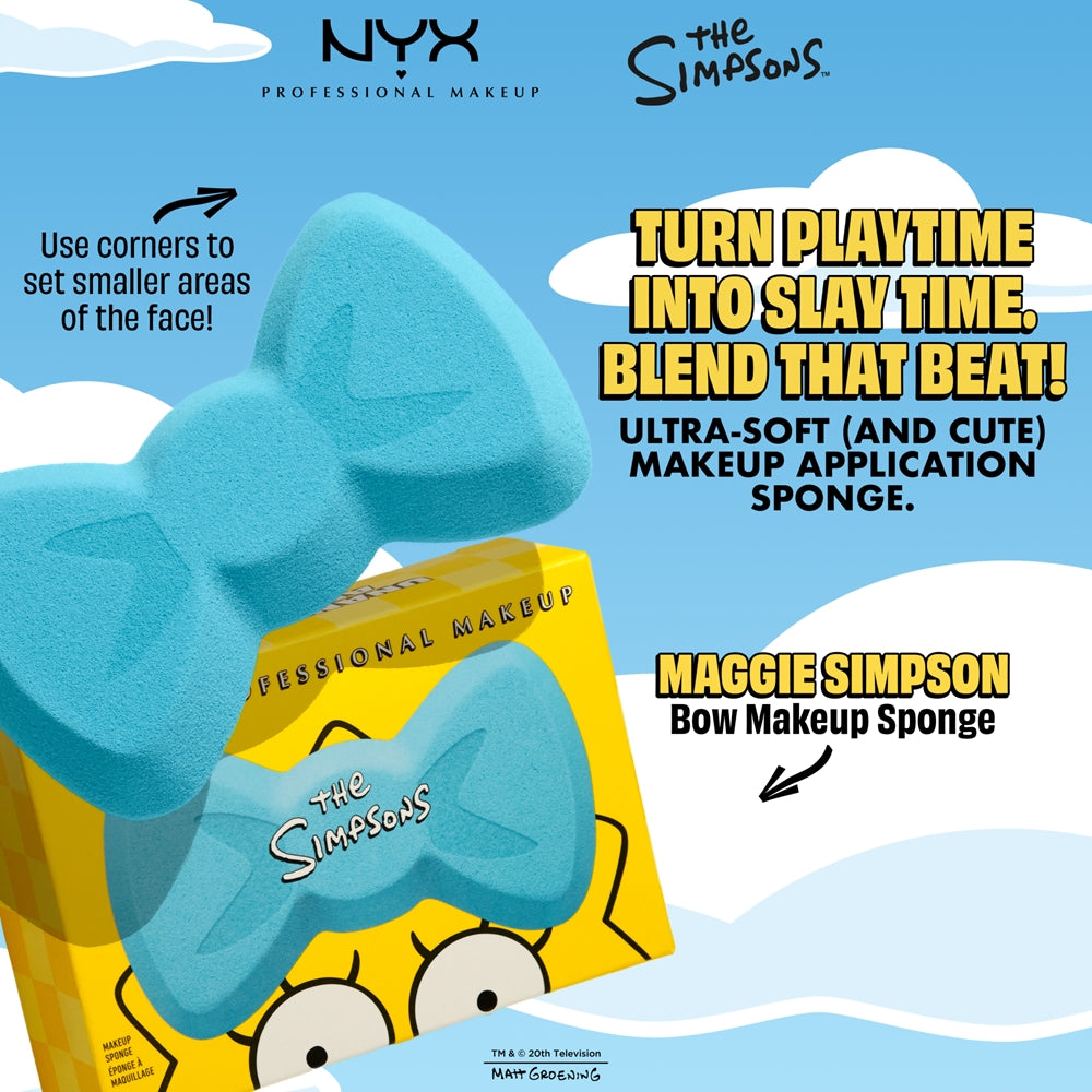 NYX PROFESSIONAL MAKE UP THE SIMPSONS spugnetta trucco 1 unità