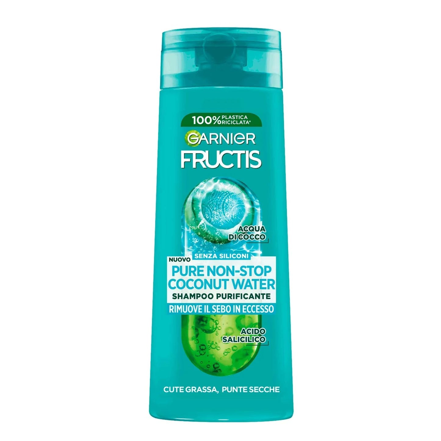 GARNIER FRUCTIS PURE FRESH eau de coco shampooing fortifiant 360 ml