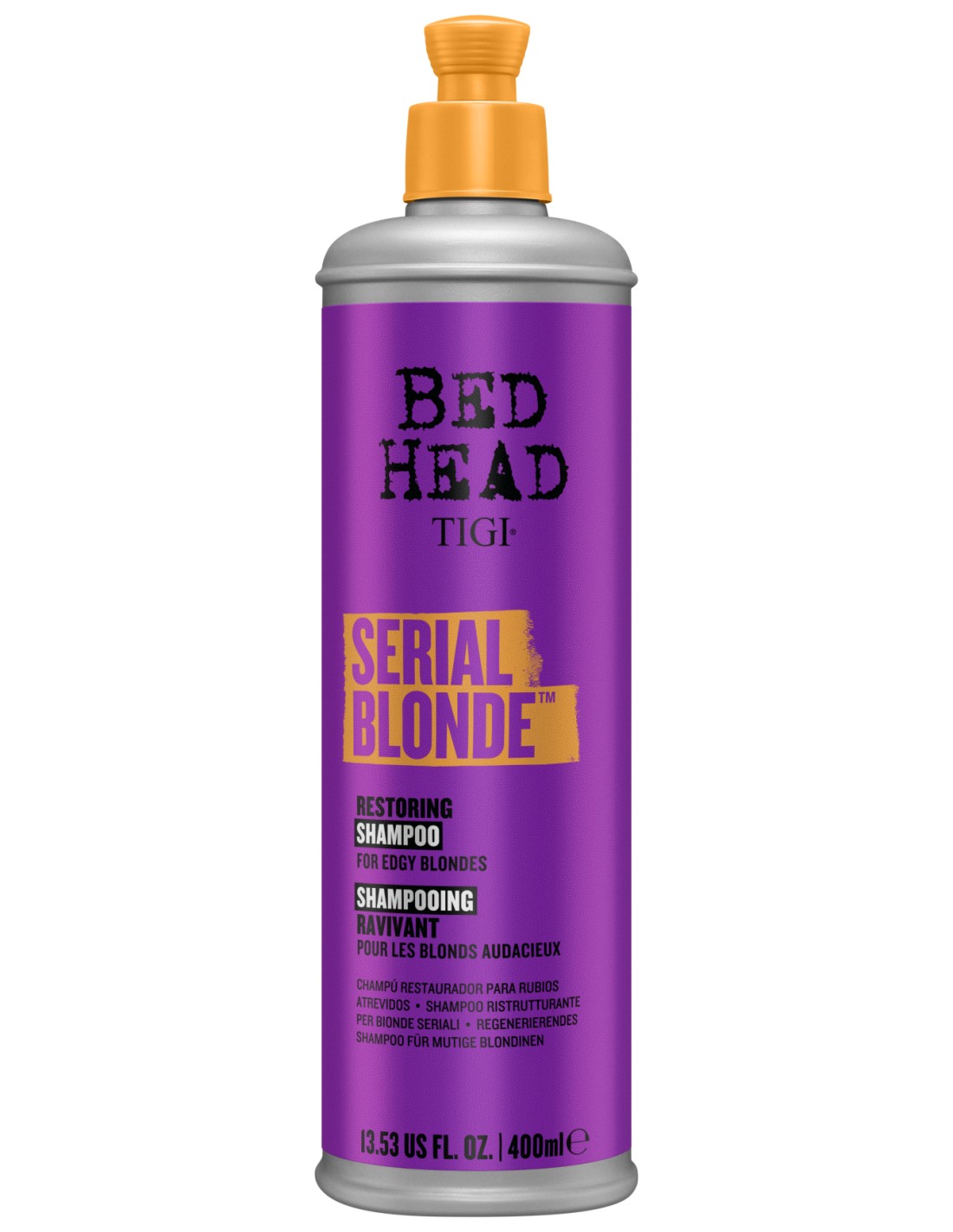 TIGI BED HEAD serial blonde restoring shampoo 400 ml