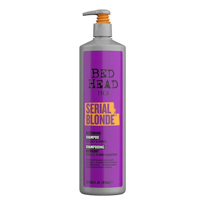 TIGI BED HEAD serial blonde shampooing réparateur 970 ml