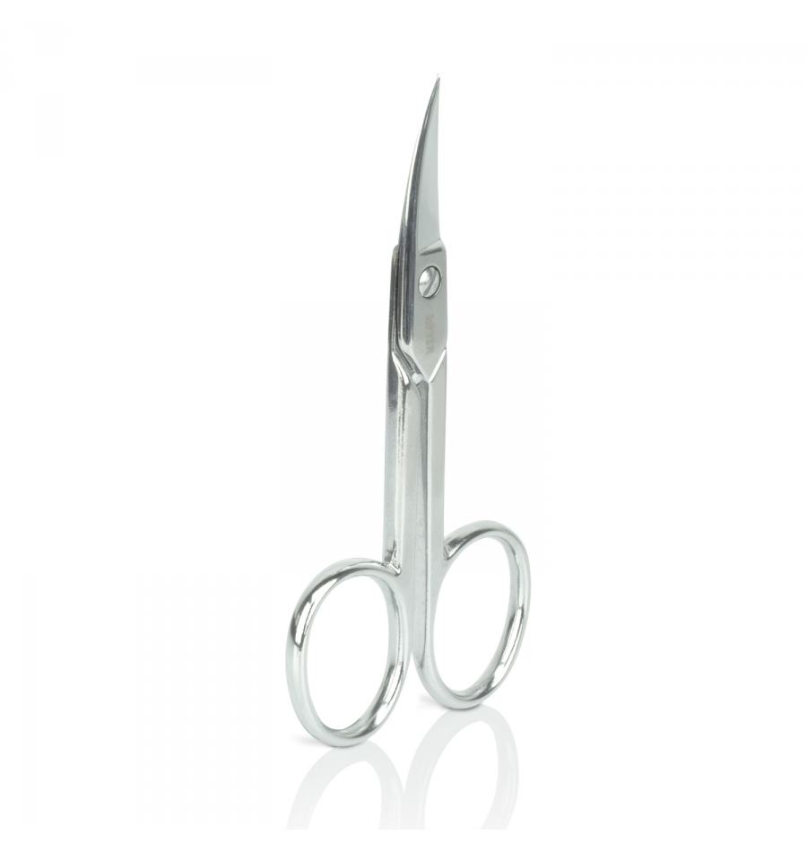 BETER Ciseaux à ongles manucure incurvés chromés 1 pièce