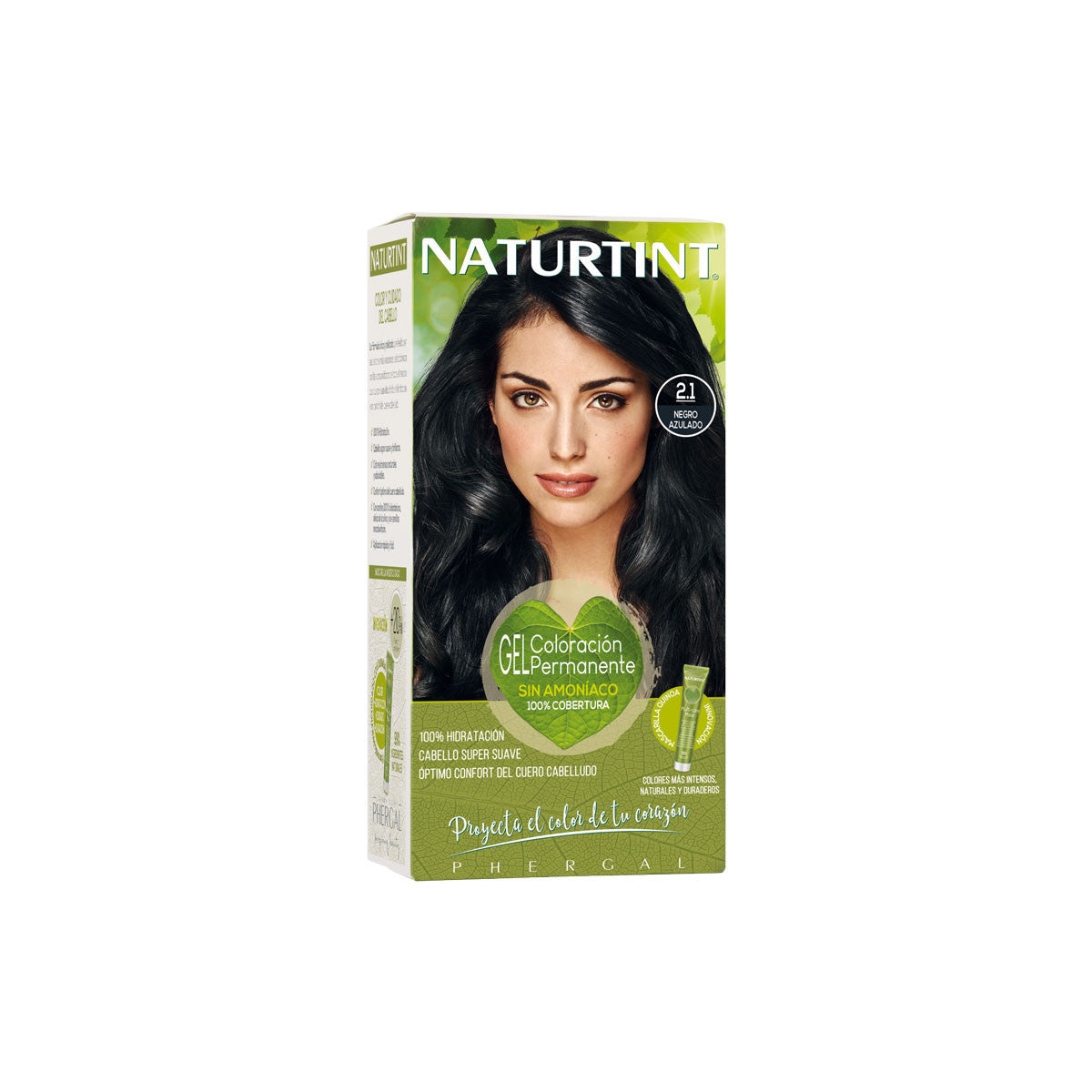 Tinta senza ammoniaca NATURTINT #2.1-Nero Blu 170 ml