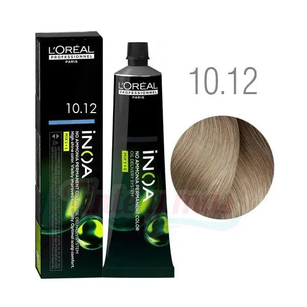 L'ORÉAL PROFESSIONNEL PARIS INOA no ammonia permanent color #10.12 60 gr