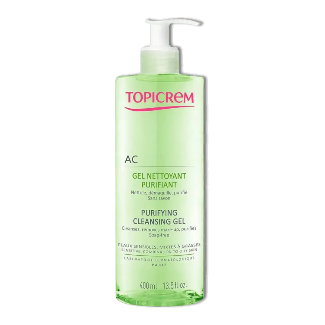 TOPICREM AC CONTROL gel detergente purificante 400 ml