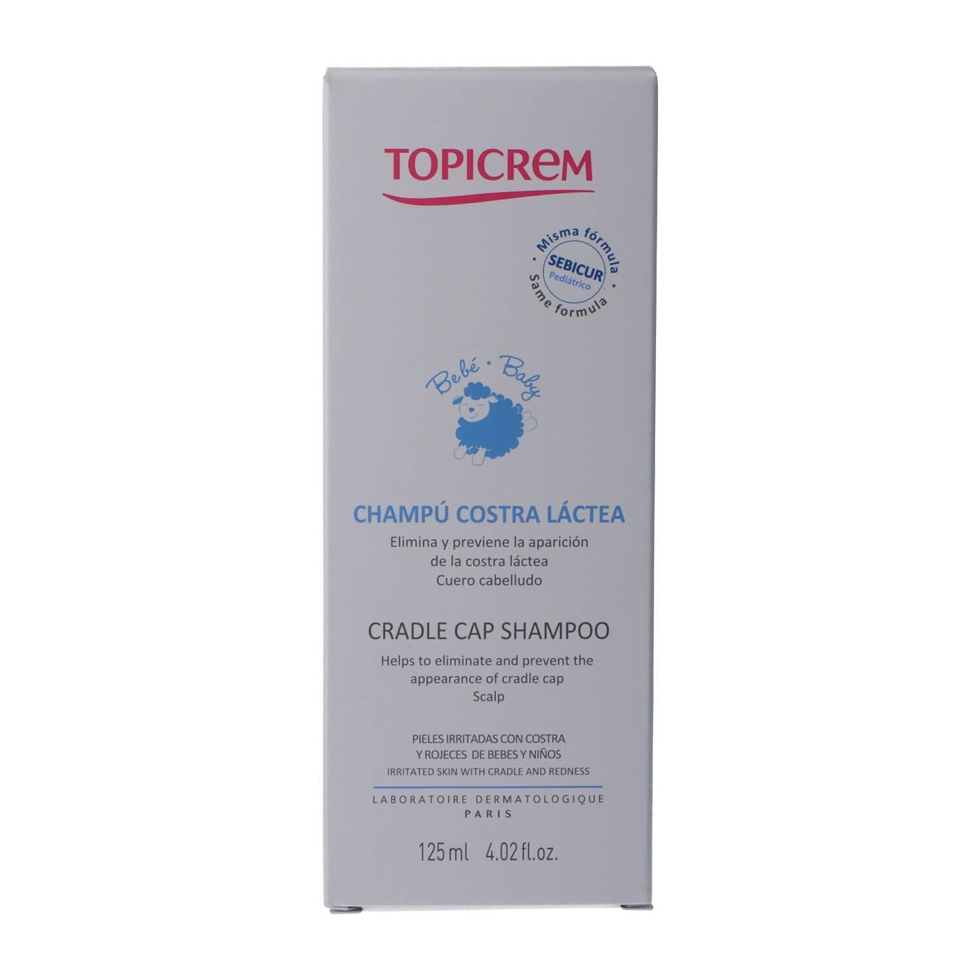 TOPICREM DS+ BEBÉ Shampoo crosta lattea 125 ml
