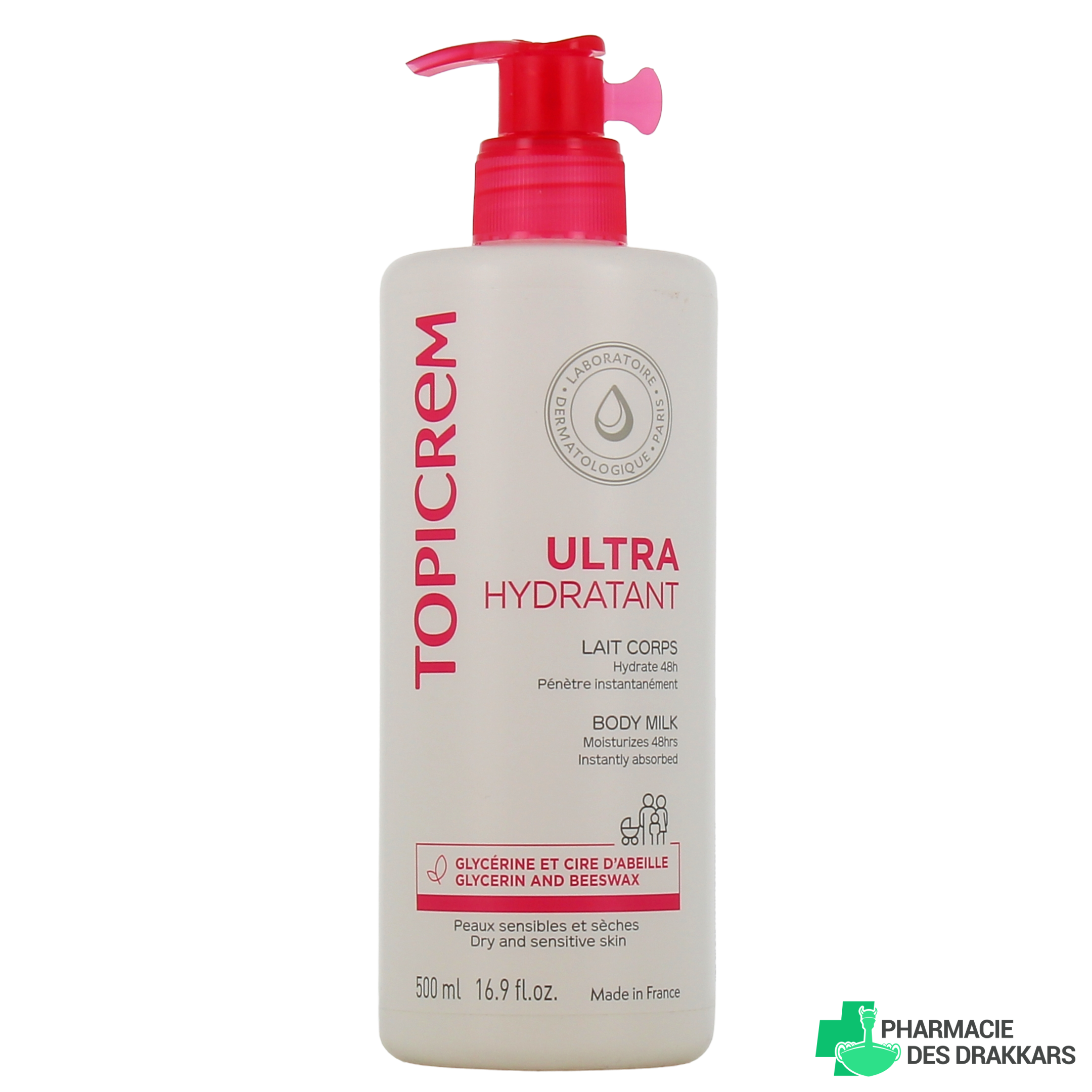 TOPICREM UH Lait corps ultra-hydratant 1000 ml