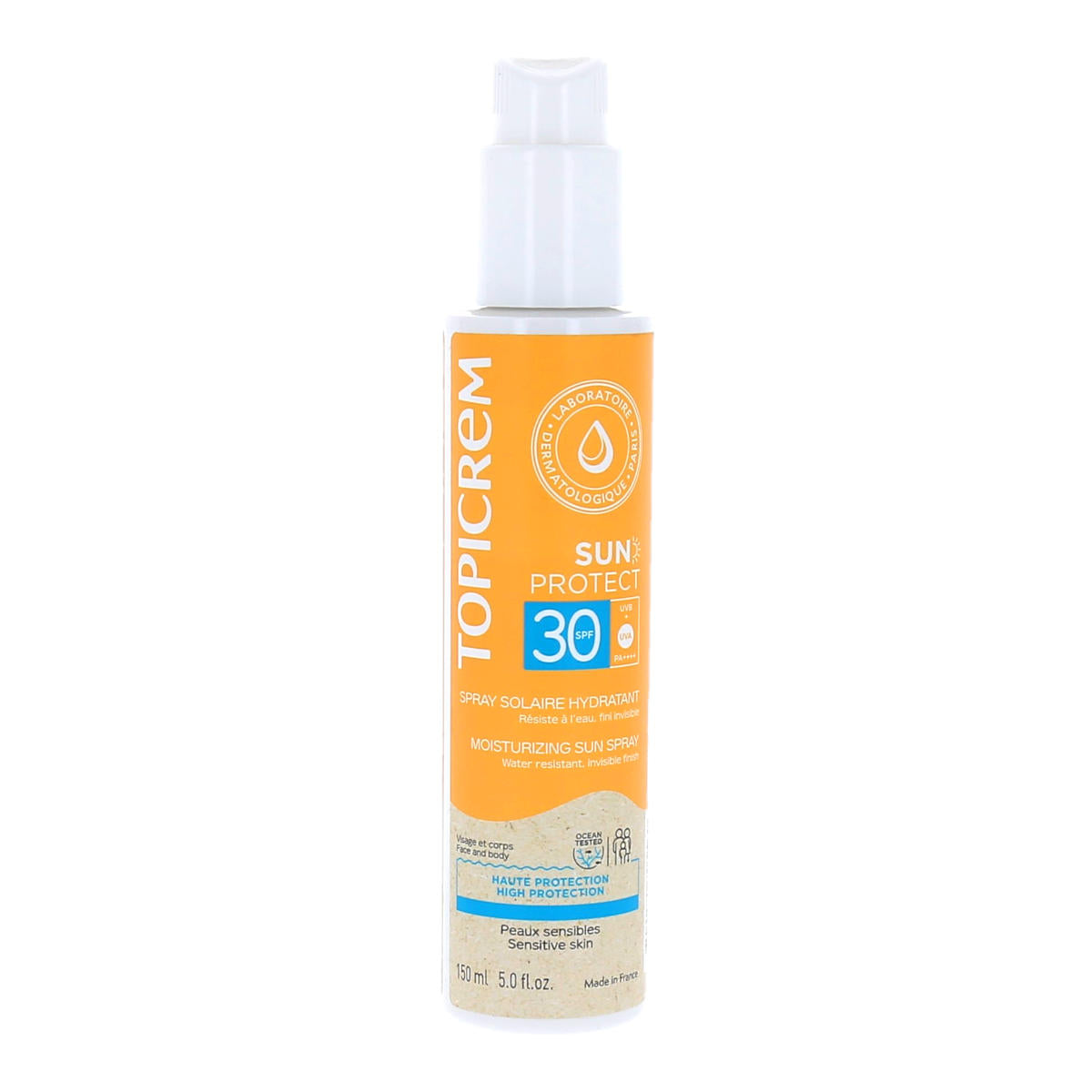 TOPICREM SUN PROTECT spray solaire SPF30 150 ml