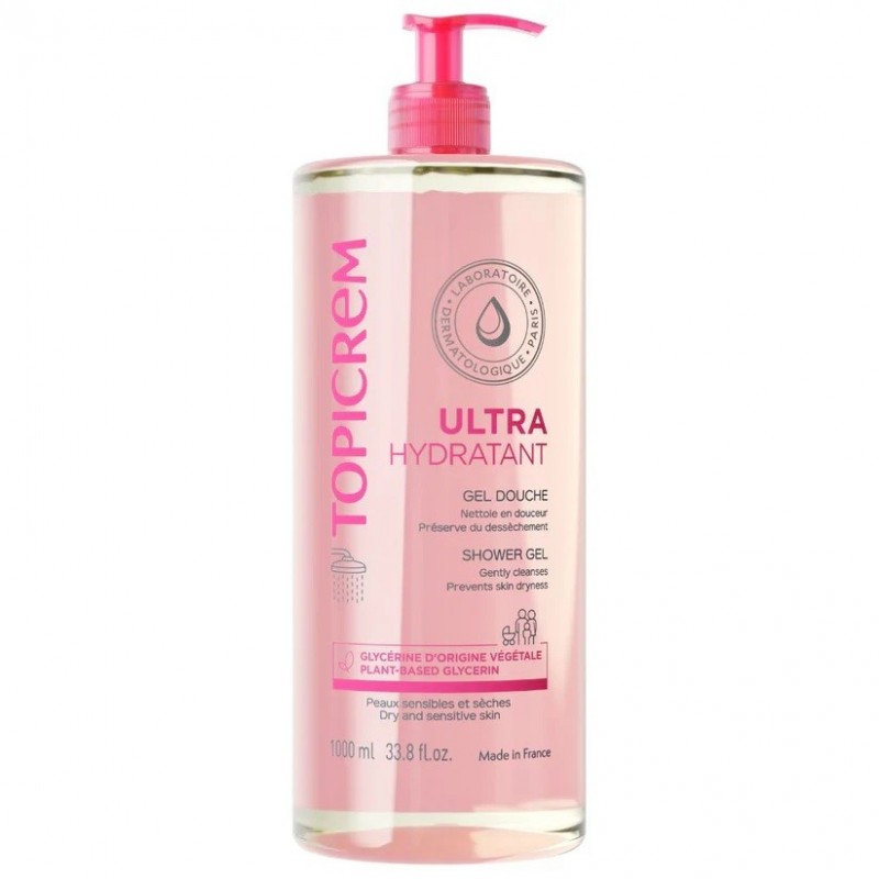 TOPICREM UH mild cleansing gel 1000 ml