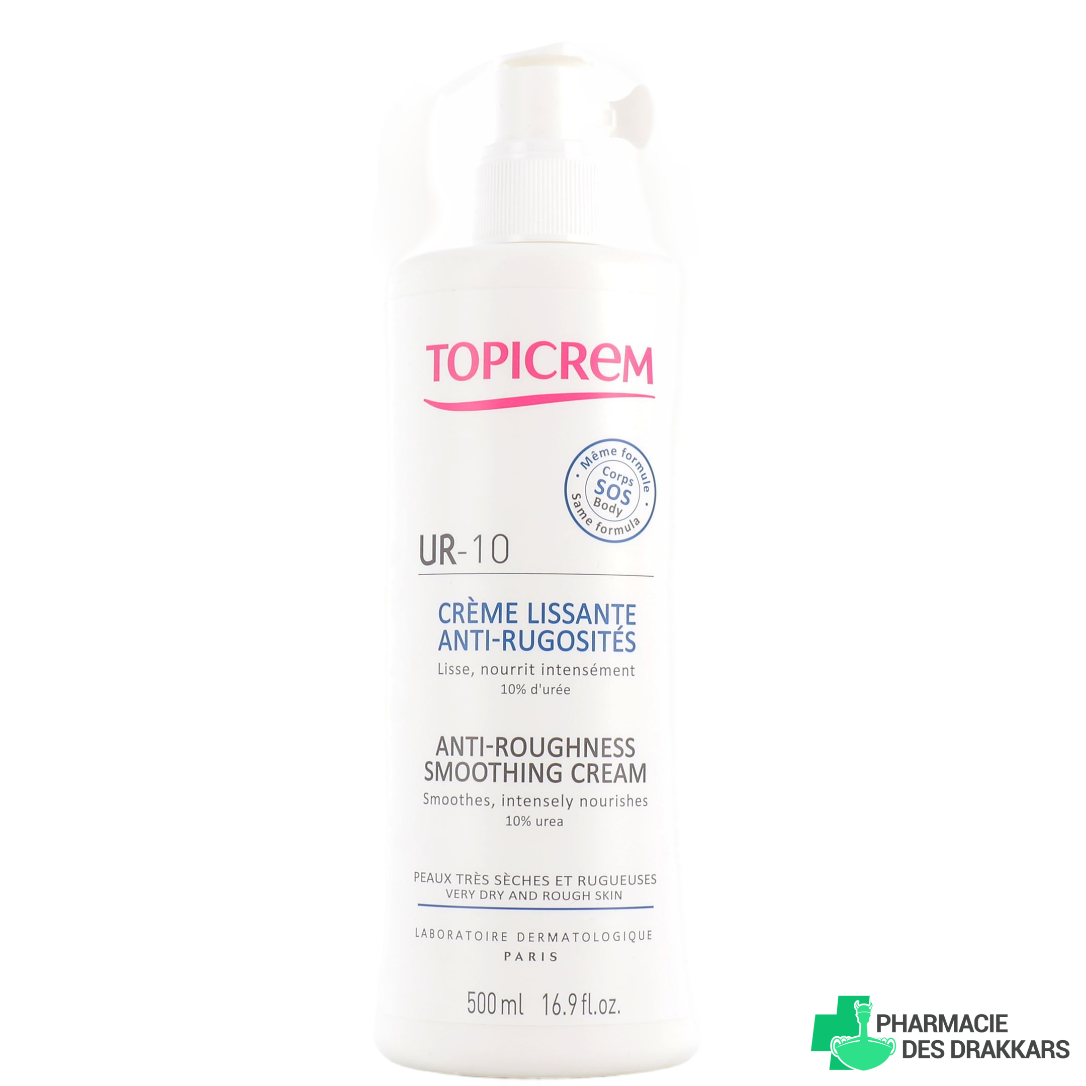 TOPICREM UR-10 crema levigante antirughe 500 ml