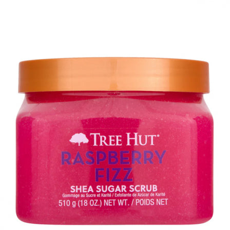 TREE HUT Sugar scrub raspberry soda 510g